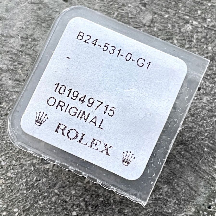 Genuine Rolex Stainless Monobloc Crown B24 531 0 G1 Brand New Factory Sealed