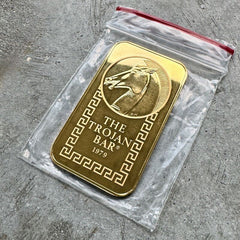 1979 Johnson Matthey 1 oz The Trojan Horse Bar .9999 1oz