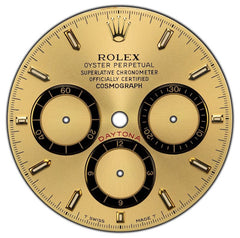 Authentic Rolex 16523 16528 Zenith Daytona Dial - Inverted 6
