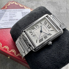 Cartier Must XL Stainless Steel Mens Automatic – Box + 2023 Warranty