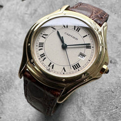 Cartier Cougar 18k Yellow Gold 887920