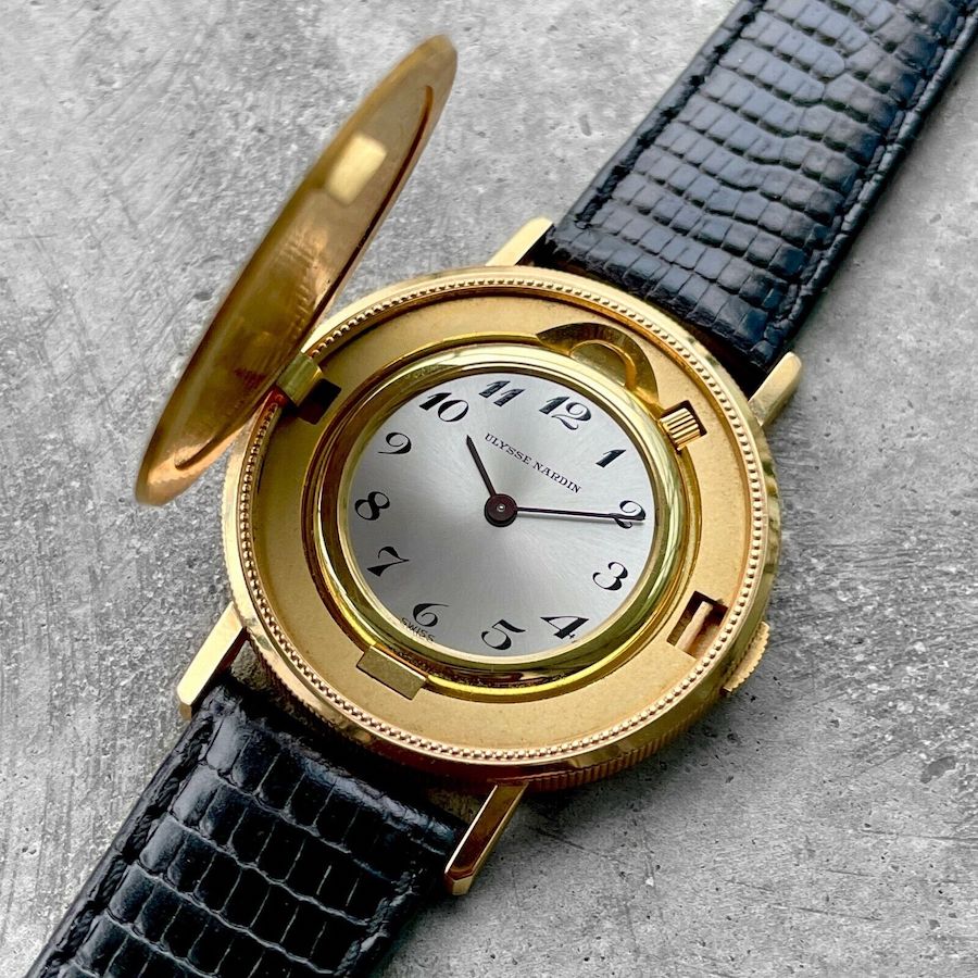 1897 Double Eagle Ulysse Nardin $20 Mechanical Yellow Gold Watch