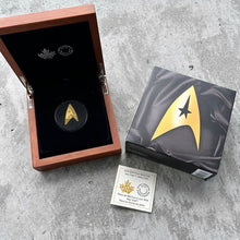 Load image into Gallery viewer, 2016 Delta $200 Canada 1/2oz Gold Coin Queen Elizabeth II - Star Trek
