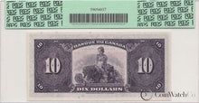 Load image into Gallery viewer, 1935 Canada French $10 Specimen BC-8S PCGS Gem New 66PPQ
