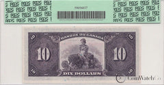 1935 Canada French $10 Specimen BC-8S PCGS Gem New 66PPQ