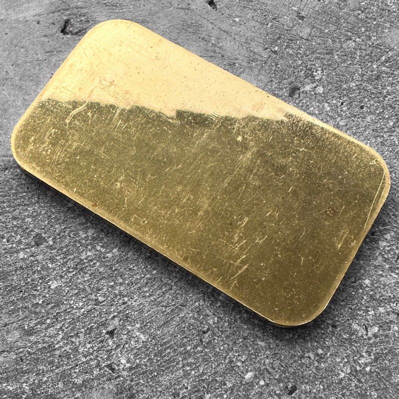 Vintage Engelhard Industries Canada 2 oz Gold struck Bar .9999 2oz