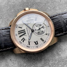 Load image into Gallery viewer, Cartier Calibre de Cartier 18k Rose Gold Mens 3300 - Box and Papers
