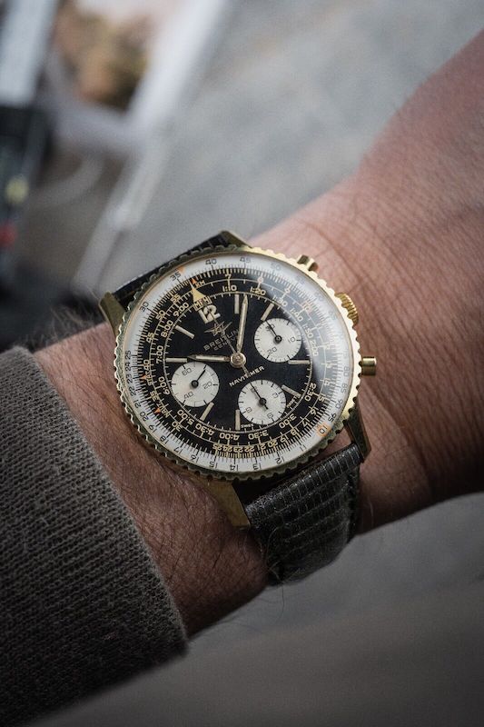 1967 Breitling Navitimer 806 - Gold Plated - Stunning!