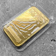 Load image into Gallery viewer, Vintage Johnson Matthey Scotiabank 5 oz Gold stuck Bar .9999 5oz - Scotia Bank
