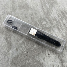 Load image into Gallery viewer, Original Rolex Leather Black band strap 20mm / 16mm 346771 DXS - Size XS
