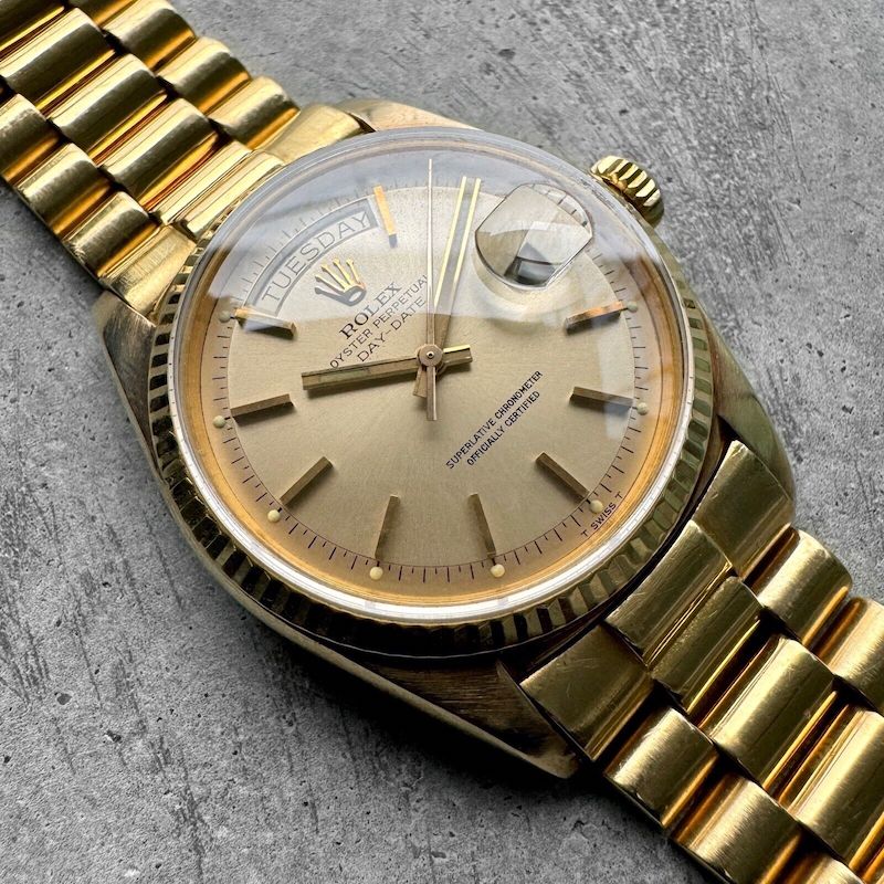 Rolex President 18k Solid Yellow Gold 1803