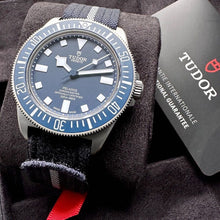 Load image into Gallery viewer, 2022 Tudor FXD Pelagos Marine Nathinale Blue 25707 B - Box + Papers - Unworn!
