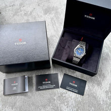 Load image into Gallery viewer, Tudor Royal Blue Dial 28500 – Box / Papers - Unworn - Fully sticker
