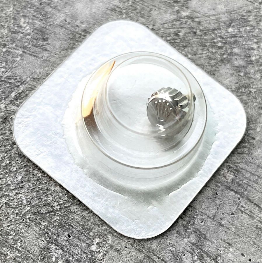 Genuine Rolex Stainless Crown 24-600-0 - 16000 16013 16250 16570 17000 17013