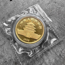 Load image into Gallery viewer, 1988 Gold Lunar Dragon China 1 oz Gold .9999+ Fine 100 Yuan Sealed
