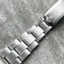 Load image into Gallery viewer, 1969 Rolex 34mm Airking 5700 Stainless Riveted - Tropical Sunburnt Orange Dial
