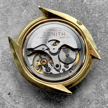Load image into Gallery viewer, Vintage Zenith Captain de Luxe 18k Gold Mens Watch
