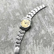 Load image into Gallery viewer, 1969 Rolex 34mm Airking 5700 Stainless Riveted - Tropical Sunburnt Orange Dial

