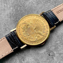 Load image into Gallery viewer, 1897 Double Eagle Ulysse Nardin $20 Mechanical Yellow Gold Watch
