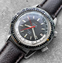 Load image into Gallery viewer, Enicar Compressor Diver GMT Sherpa Guide 600 automatic date AR1146
