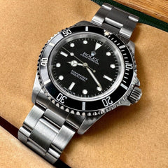 1996 Rolex 14060 Submariner Stainless Steel - Serviced with Box