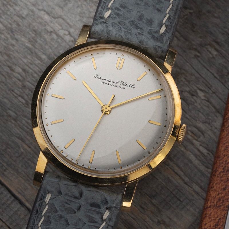 1969 IWC Mens 18k Yellow Gold Ref 1405 - Calibre 402