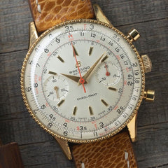 1960 Breitling Chronomat 808 - Gold Plated case - Stunning!