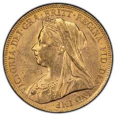 1901 P Australia Sovereign Gold Coin - Minted in Perth