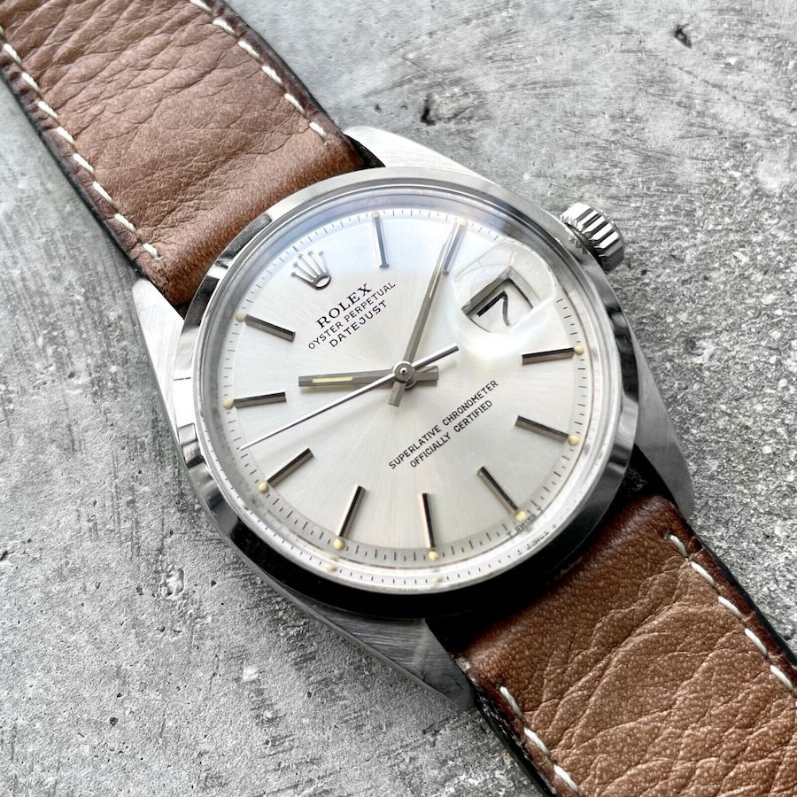 1969 Rolex 36mm Datejust 1600 Stainless Steel - Attractive