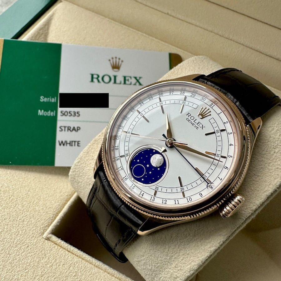 2020 Rolex Cellini Moonphase 50535 - Box/ Papers