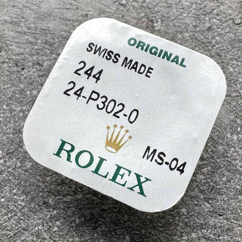 Genuine Rolex Stainless Steel Chrono Pusher 24 302 0 - 6239 6240 6262 6263 6265