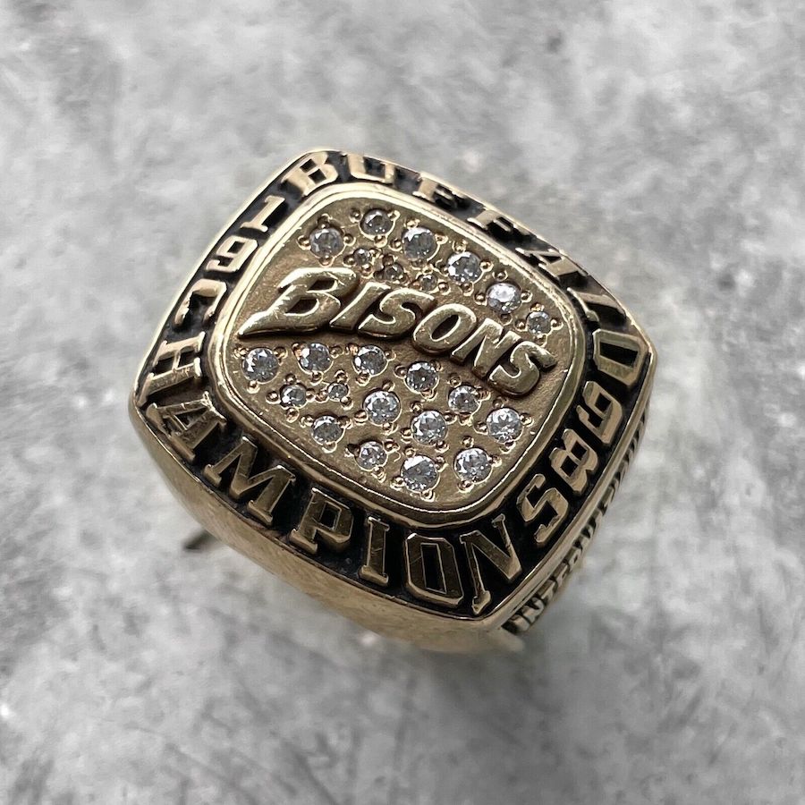 1998 Buffalo Bisons Gold Championship Ring 10k Gold - Toronto Blue Jays Baseball