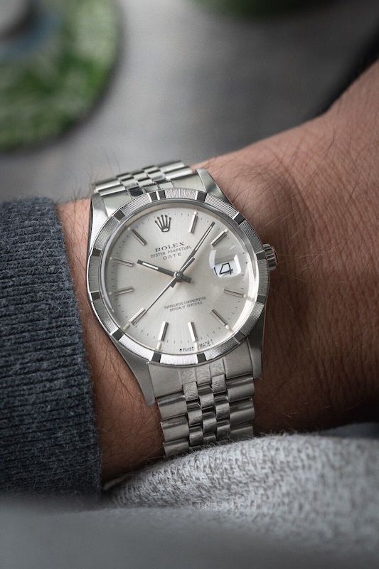 1987 Rolex Date 15010 Stainless Steel - Serviced - Box and Papers