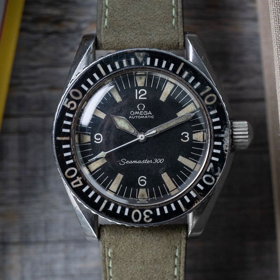 1968 Vintage 42mm Seamaster 300 Omega 165.024 Automatic 552 Movement