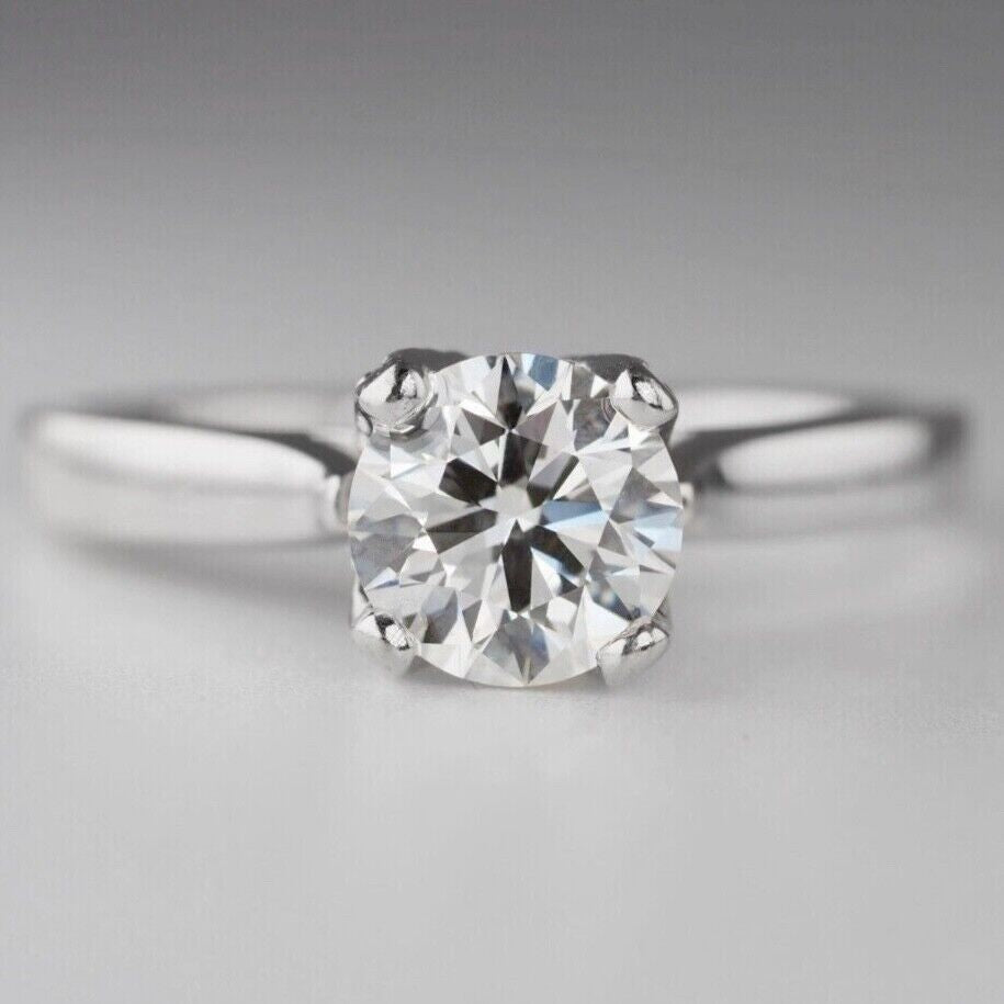 GIA 1.16 ct Natural Diamond Solitaire Engagement Ring 14k White Gold $18,500
