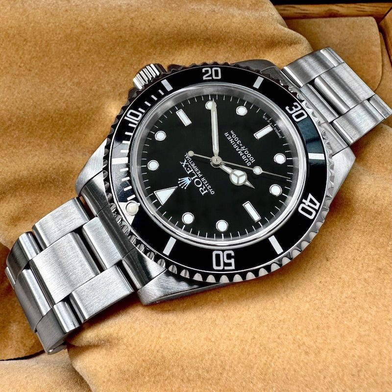1996 Rolex 14060 Submariner Stainless Steel - Serviced with Box