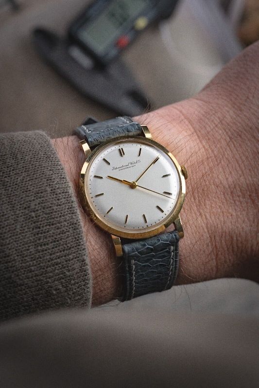 1969 IWC Mens 18k Yellow Gold Ref 1405 - Calibre 402