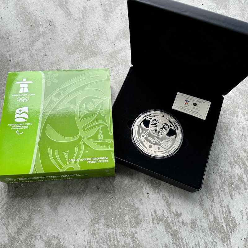 2009 250 Dollar .9999 Silver Kilo Coin: Olympic Games - Surviving the Flood