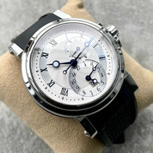 Load image into Gallery viewer, Unworn 42mm Breguet Dual Time Marine Stainless Steel 5857ST 12 5ZU Box + Papers
