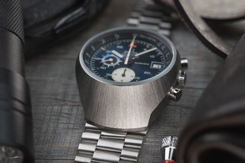 1976 Omega Speedmaster Mark III 176.002 Serviced Cal 1040 Automatic– Blue Dial