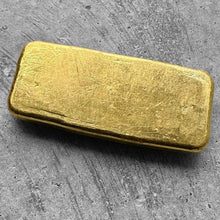 Load image into Gallery viewer, Engelhard 2 oz Gold Poured Bar .9990 2oz - Nice Pour Lines!
