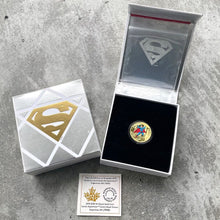 Load image into Gallery viewer, 2015 Canada Gold $100 Coin - 1940 Iconic Superman Comic Cover # 4
