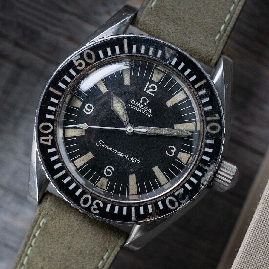 1968 Vintage 42mm Seamaster 300 Omega 165.024 Automatic 552 Movement