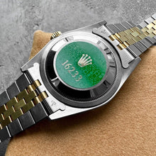 Load image into Gallery viewer, 1989 Rolex 16233 Two Tone Datejust - Box Papers Diamond Dial - NOS New Old Stock
