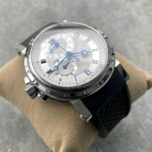 Load image into Gallery viewer, Unworn 42mm Breguet Dual Time Marine Stainless Steel 5857ST 12 5ZU Box + Papers
