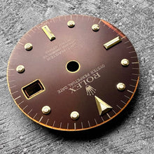 Load image into Gallery viewer, Original Rolex GMT Master Nipple Dial 16758 16853 - Tropical Chocolate Brown
