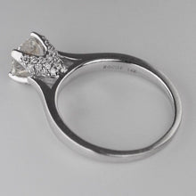 Load image into Gallery viewer, GIA 1.16 ct Natural Diamond Solitaire Engagement Ring 14k White Gold $18,500
