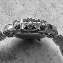 Load image into Gallery viewer, 44mm Breitling Chronomat Evolution A13356 Stainless Steel - Blue dial

