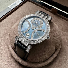 Load image into Gallery viewer, Harry Winston Premier Excenter Retrogrades Automatic Diamond Blue Dial
