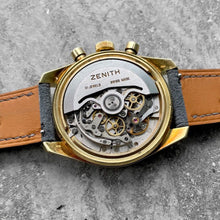 Load image into Gallery viewer, Vintage Zenith El Primero G381 18k Yellow Gold Mens - Unpolished

